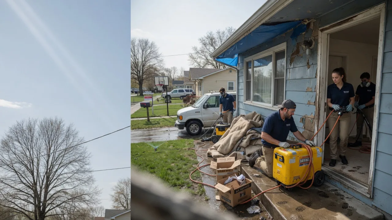 Basement Flood Cleanup in Vandiver, AL near me